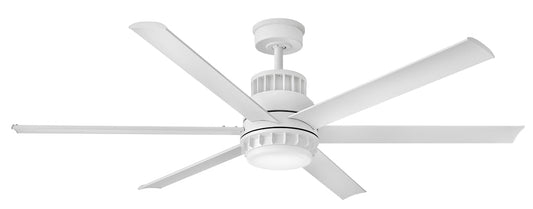 Draftsman 60" LED Smart Fan - Matte White