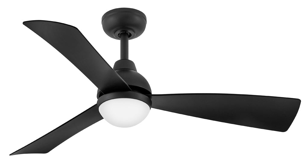 Una 44" LED Fan - Matte Black