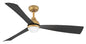 Una 56" LED Fan - Heritage Brass