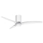 Facet 52" LED Smart Fan - Matte White