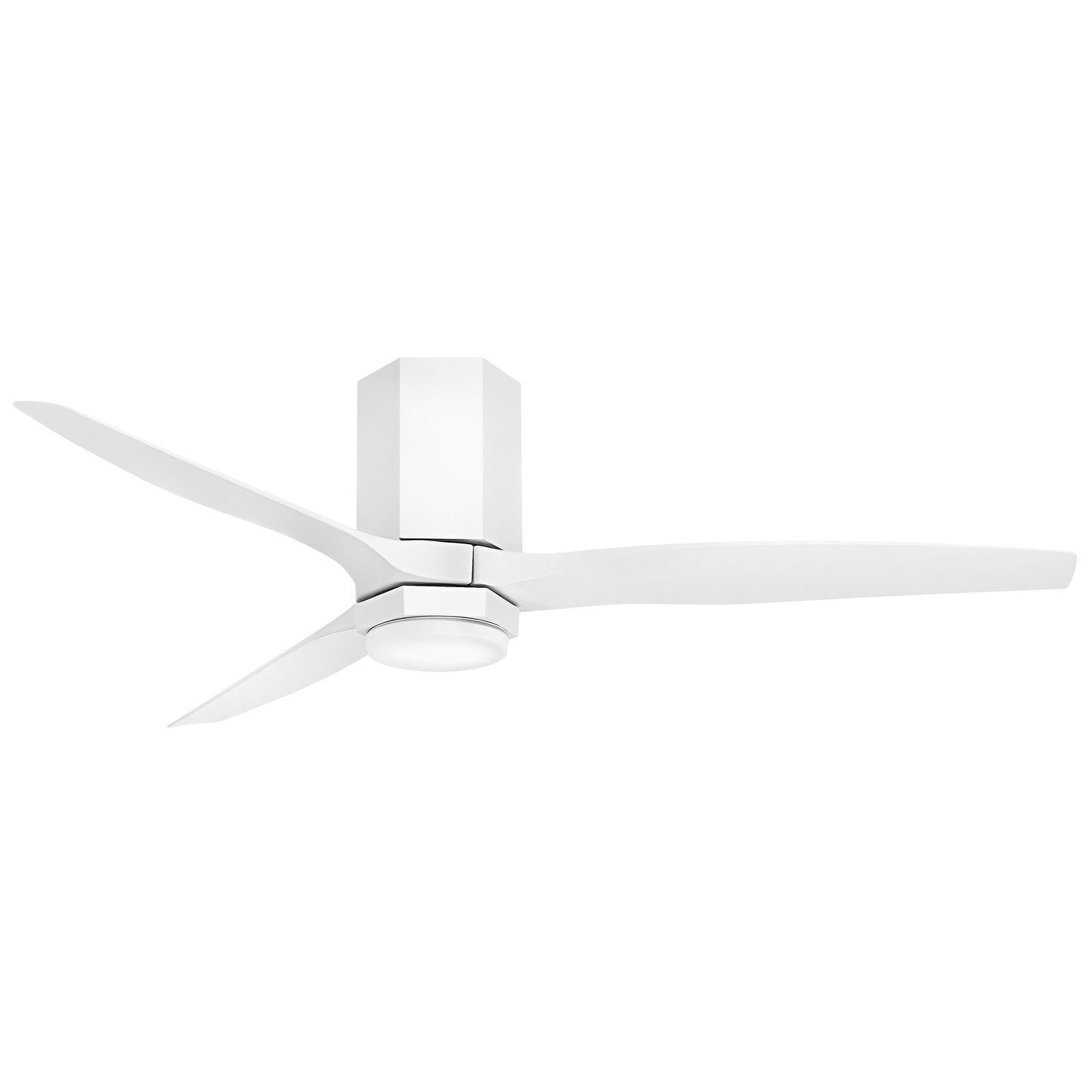 Facet 52" LED Smart Fan - Matte White