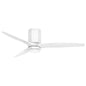Facet 52" LED Smart Fan - Matte White
