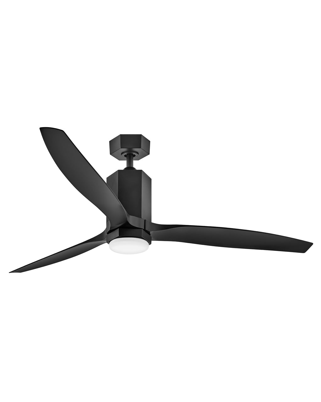 Facet 60" LED Dual Mount Smart Fan - Matte Black