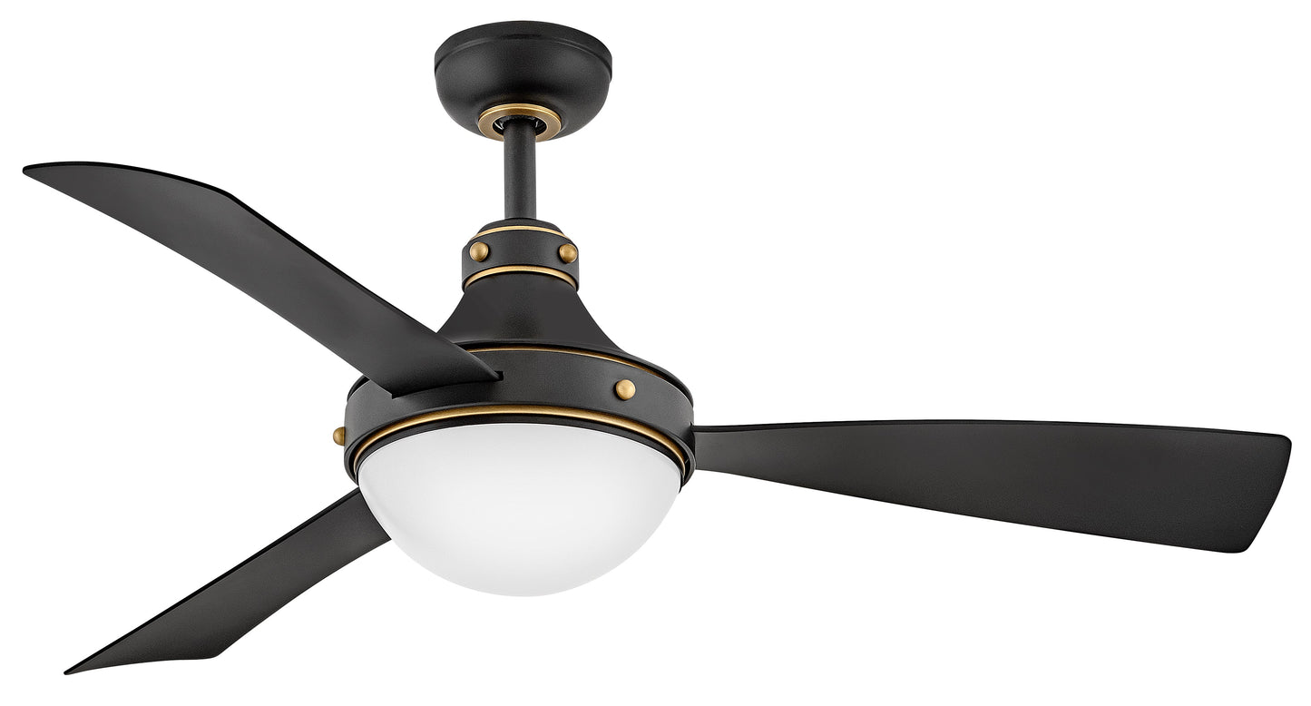 Oliver 50" LED Smart Fan - Matte Black