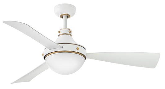 Oliver 50" LED Smart Fan - Matte White