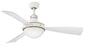 Oliver 50" LED Smart Fan - Matte White