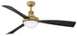 Oliver 62" LED Smart Fan - Heritage Brass