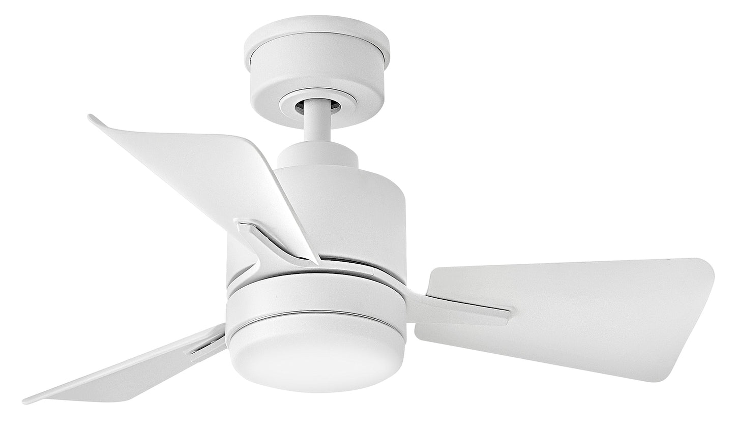 Atom 30" LED Fan - Matte White