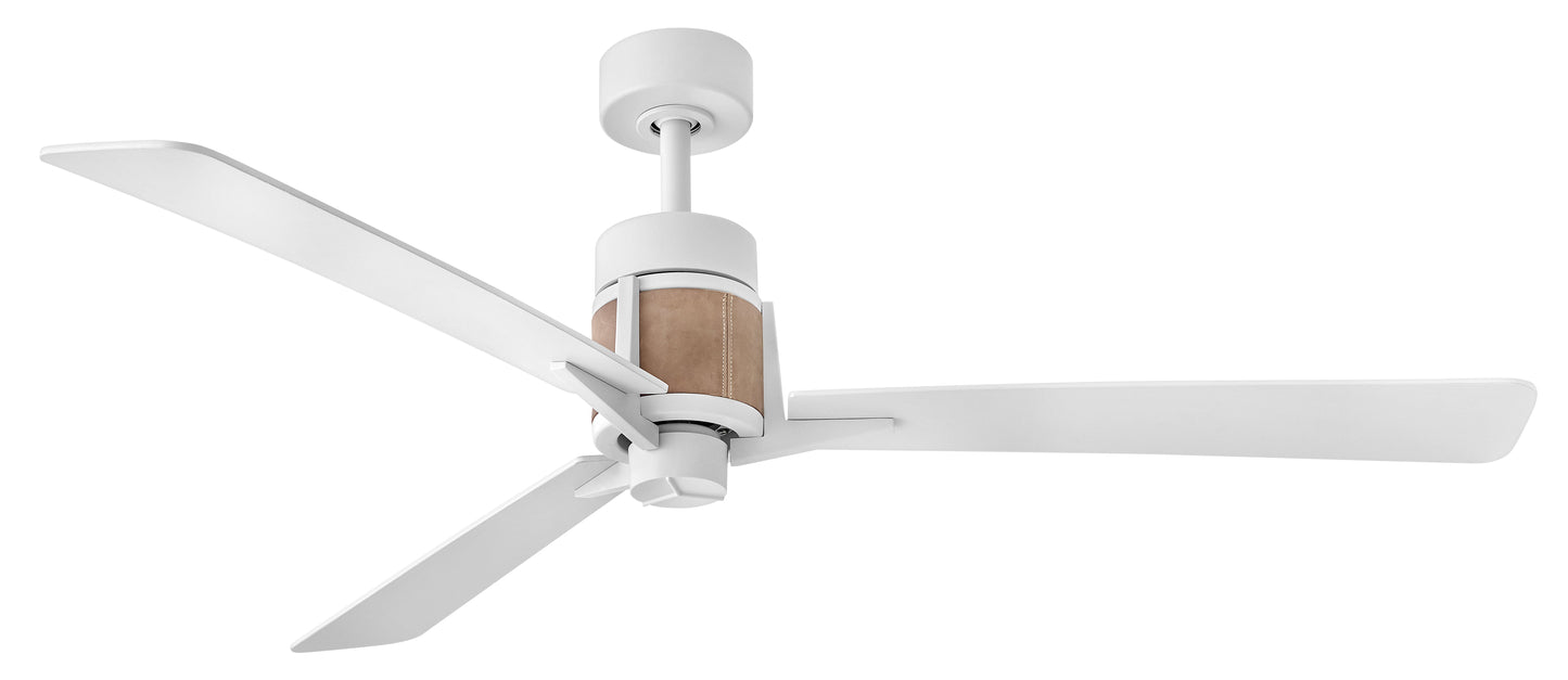 Atticus 56" LED Smart Fan - Matte White