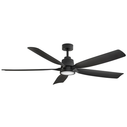 Bodin 64" LED Smart Fan - Matte Black