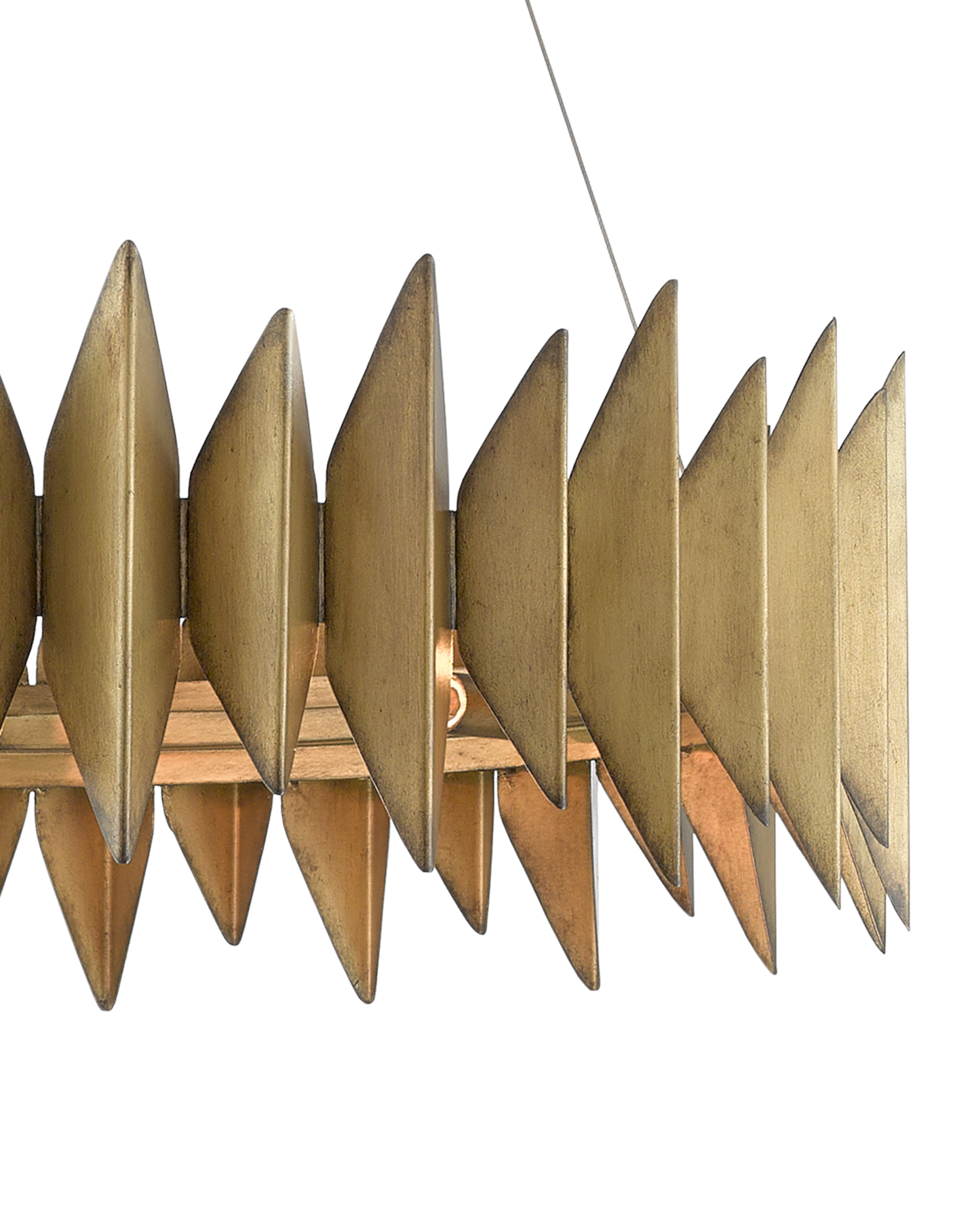 Potter Gold Chandelier