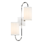 Junius Wall Sconce with Polished Nickel Finish