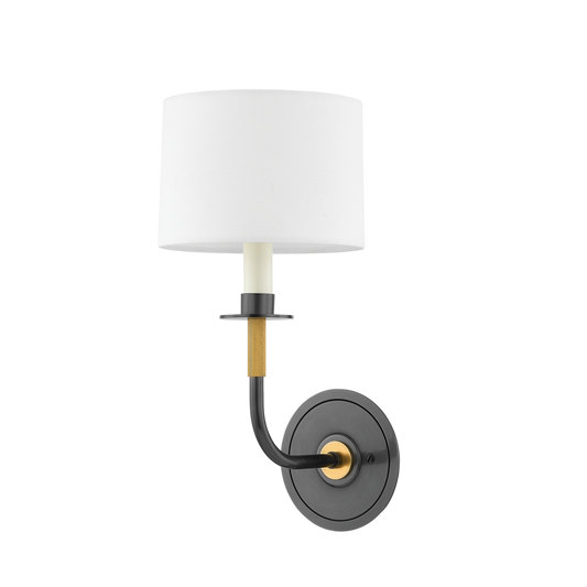 PARAMUS Wall Sconce with Aged Old Bronze Finish