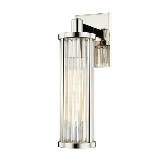 Marley Wall Sconce with Polished Nickel Finish