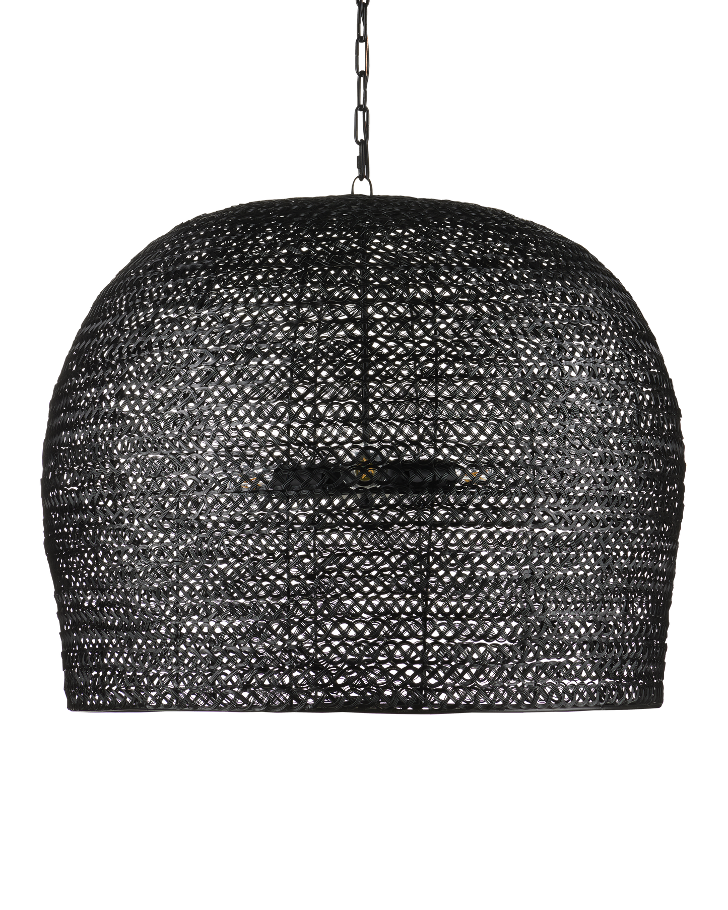 Piero Large Black Chandelier