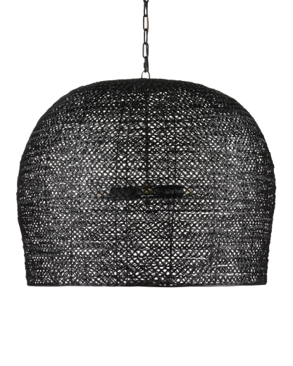 Piero Large Black Chandelier