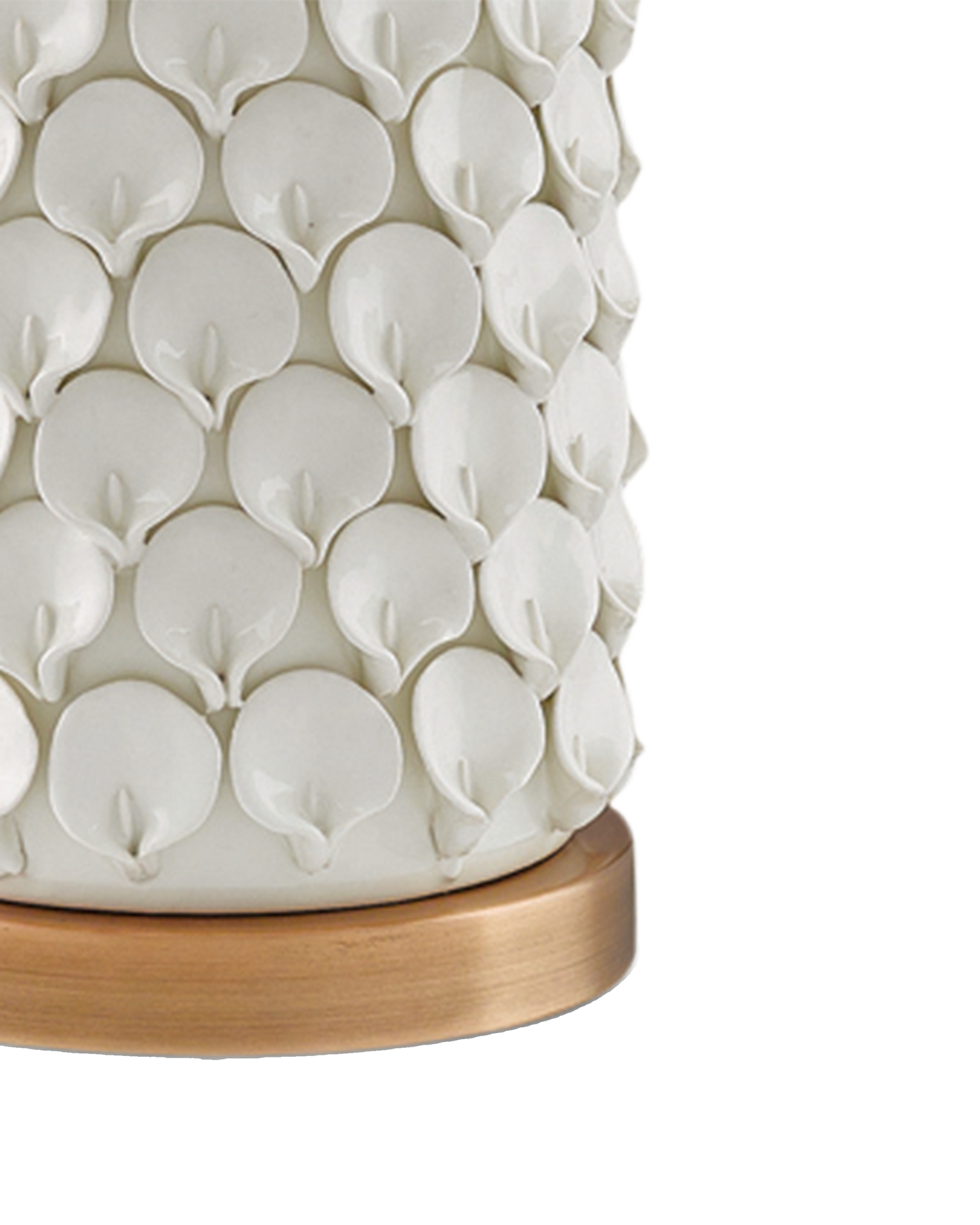 Calla Lily White Table Lamp