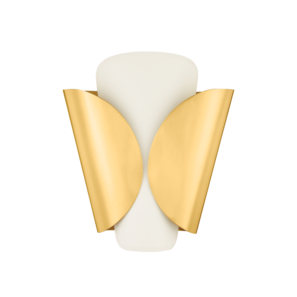 SAVOIE Wall Sconce with Aged Brass Finish