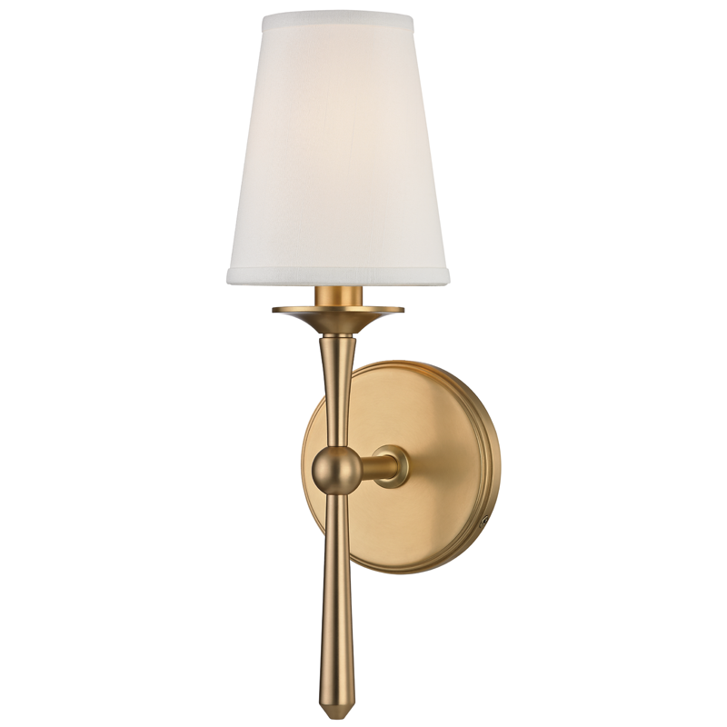 Islip Wall Sconce with Aged Brass Finish