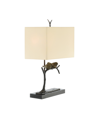 Sparrow Bronze Table Lamp