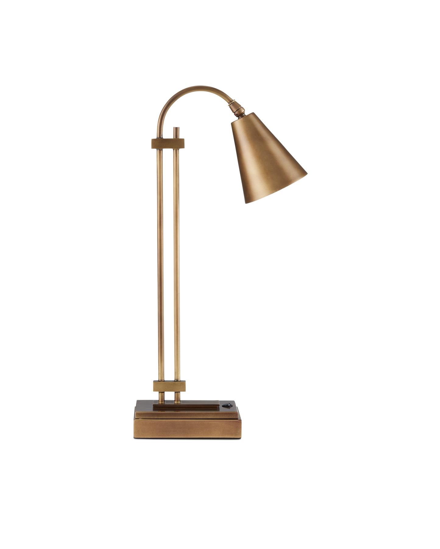 Symmetry Brass Desk Lamp