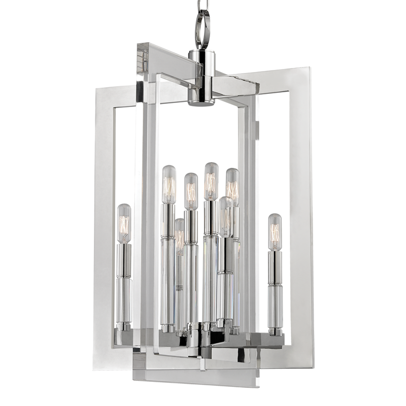 Wellington Chandelier with Polished Nickel Finish