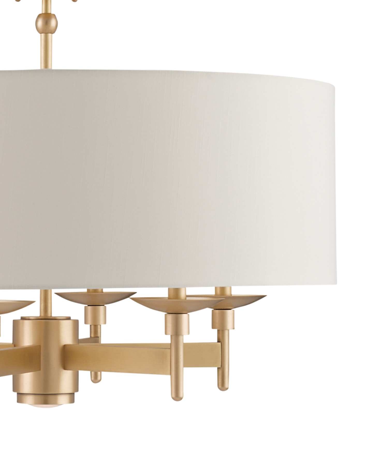 Bering Brass Semi-Flush Mount