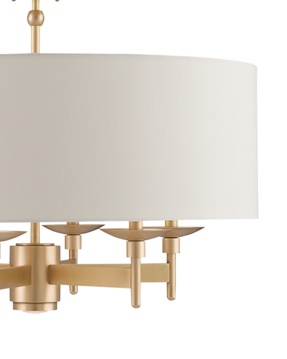 Bering Brass Semi-Flush Mount