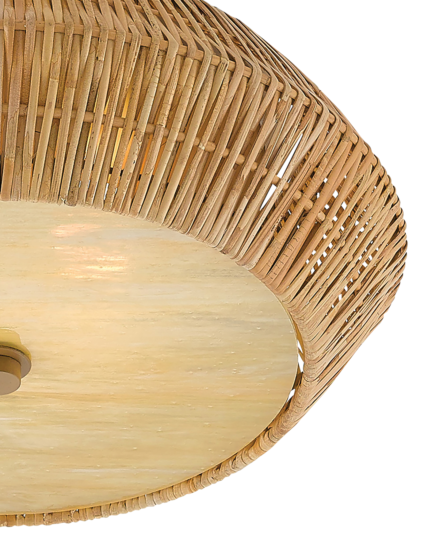 Antibes Natural Flush Mount