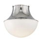 Lettie Flush Mount with Polished Nickel Finish