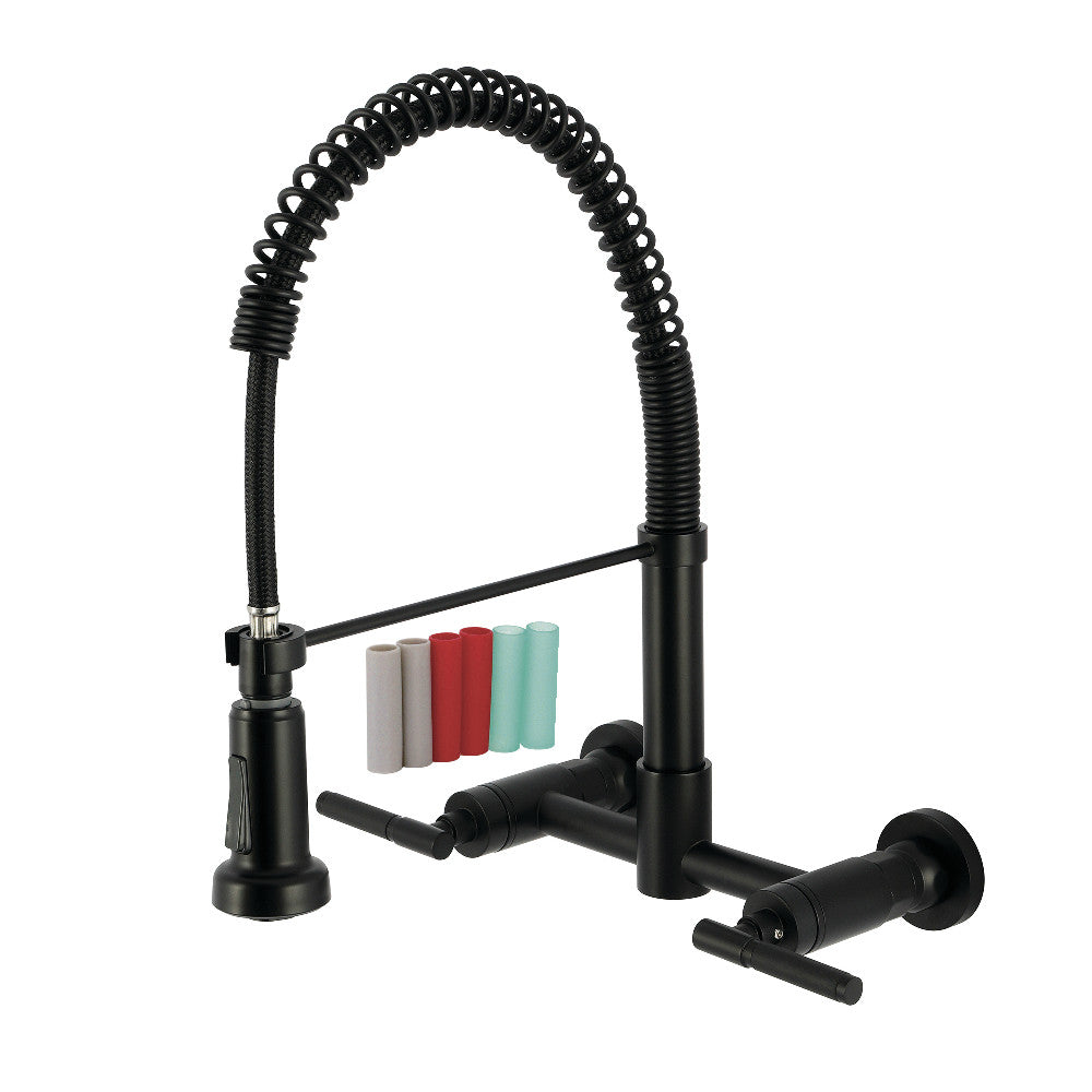 Kaiser Pre-Rinse Kitchen Faucet in Matte Black