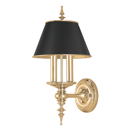 Cheshire Wall Sconce with Aged Brass Finish