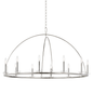 Howell Chandelier with Polished Nickel Finish
