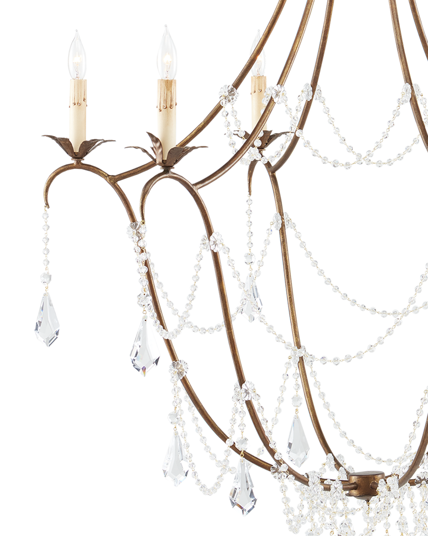 Elizabeth Gold Chandelier