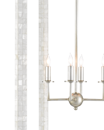 Arietta White Chandelier