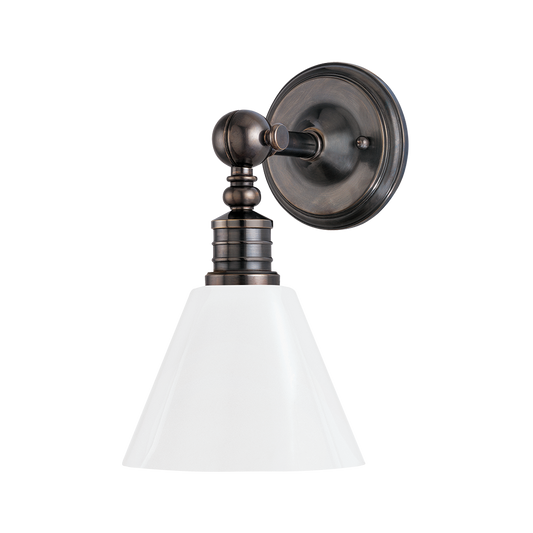 Darien Wall Sconce with Distressed Bronze Finish