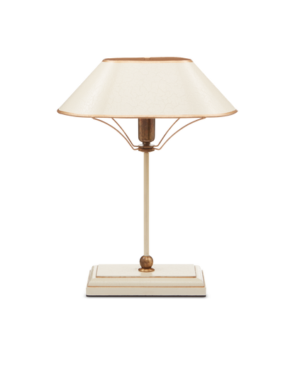 Daphne White Table Lamp