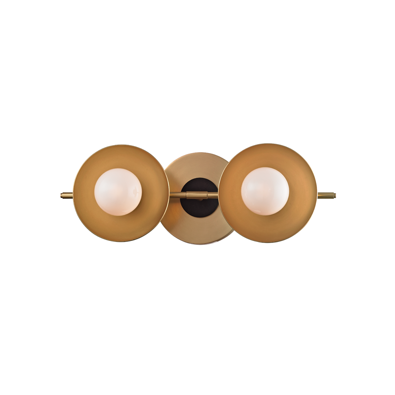 Julien Bath and Vanity with Aged Brass Finish