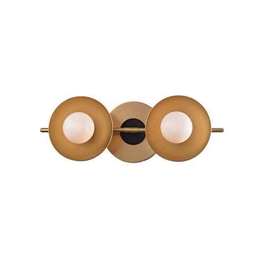 Julien Bath and Vanity with Aged Brass Finish