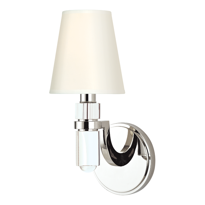 Dayton Wall Sconce with Polished Nickel Finish