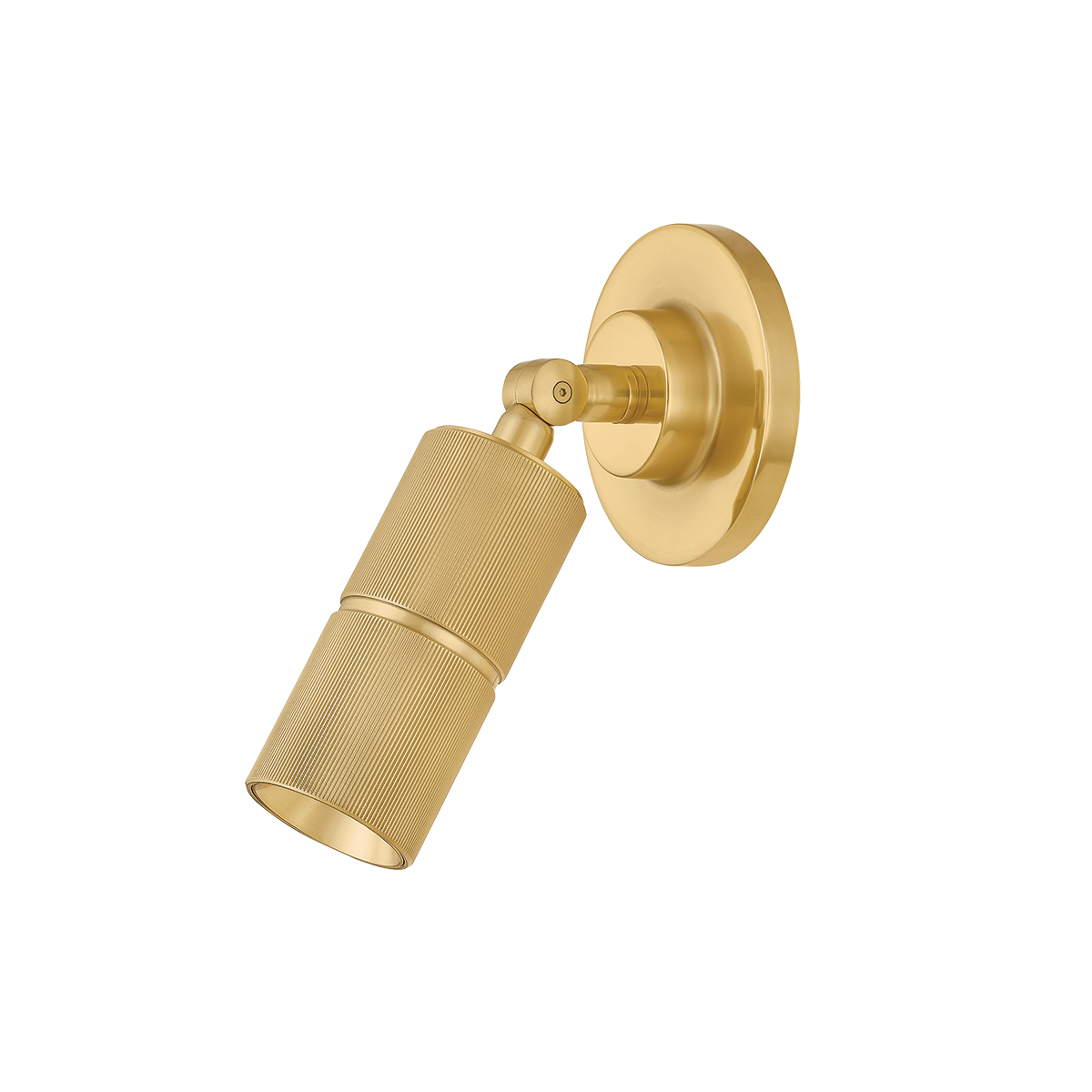 TRUETT Wall Sconce with Aged Brass Finish