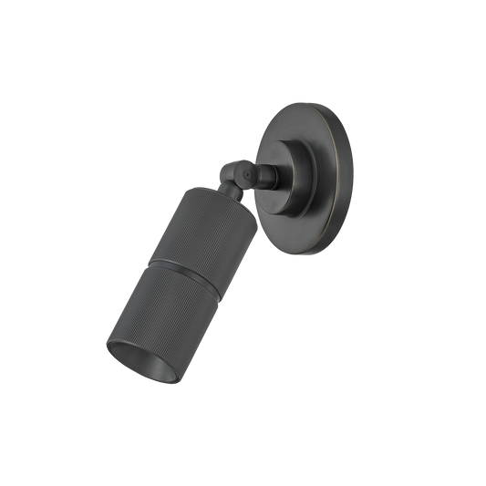 TRUETT Wall Sconce with Distressed Bronze Finish