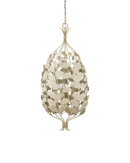 Maidenhair Cream Chandelier