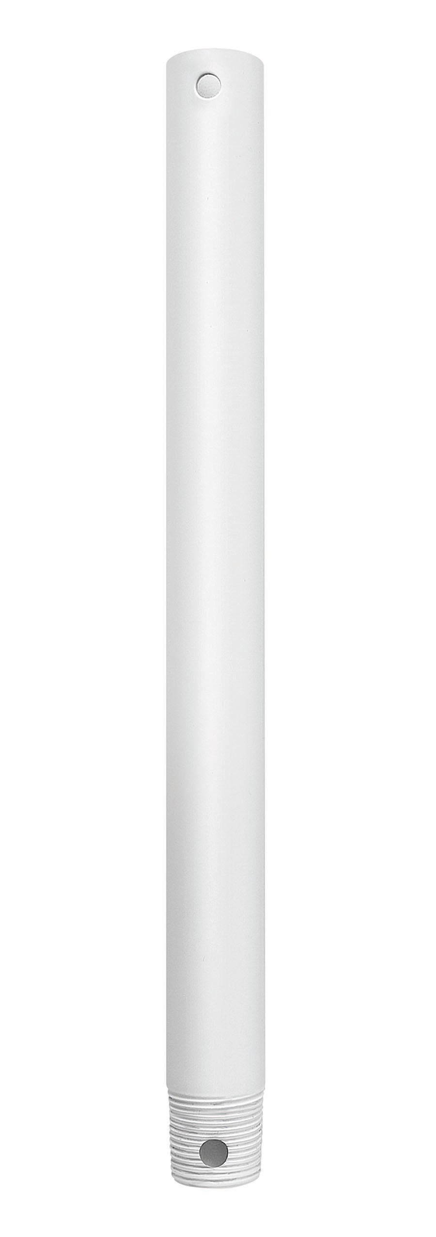 12" Downrod - Chalk White