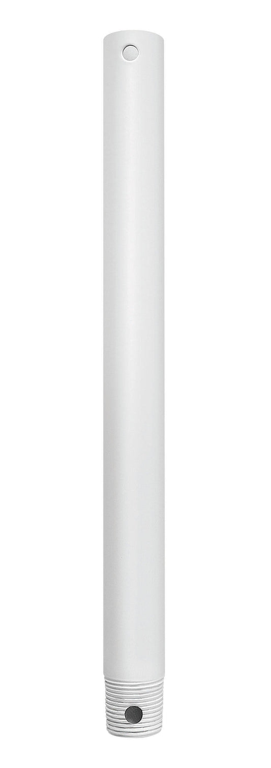 12" Downrod - Matte White