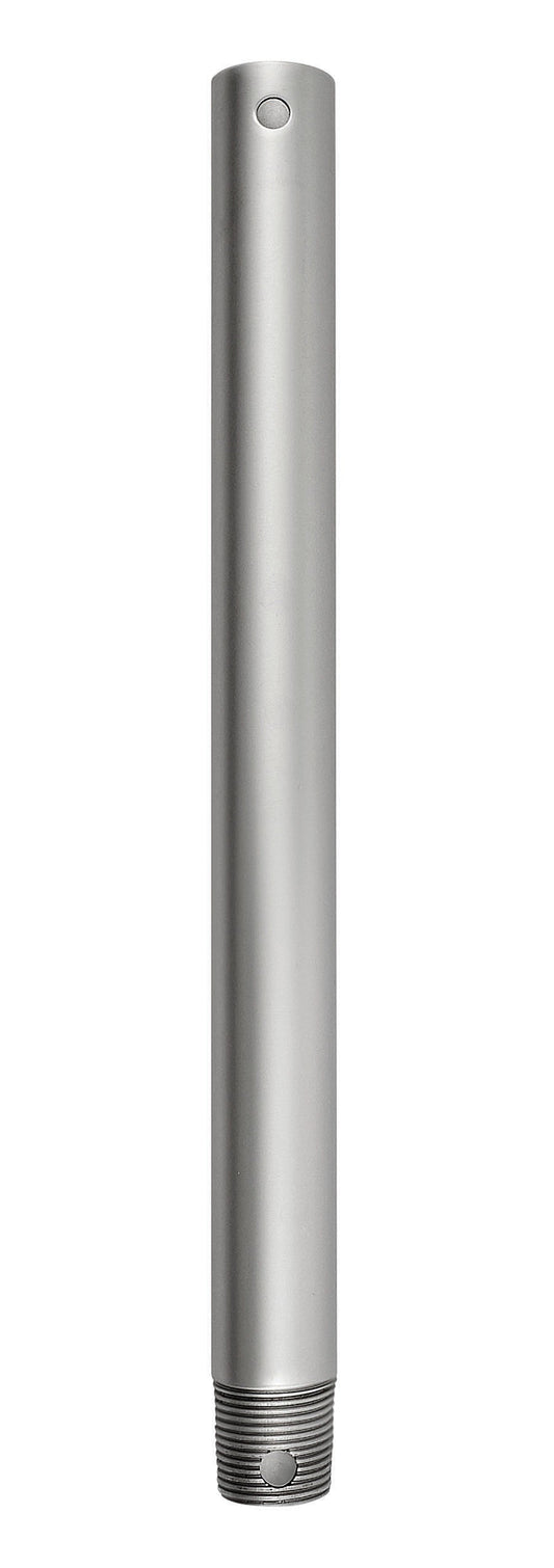 12" Downrod - Satin Steel