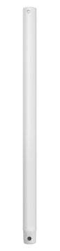 18" Downrod - Matte White