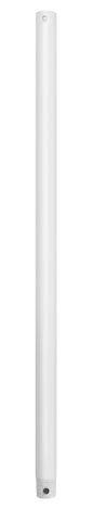 24" Downrod - Chalk White