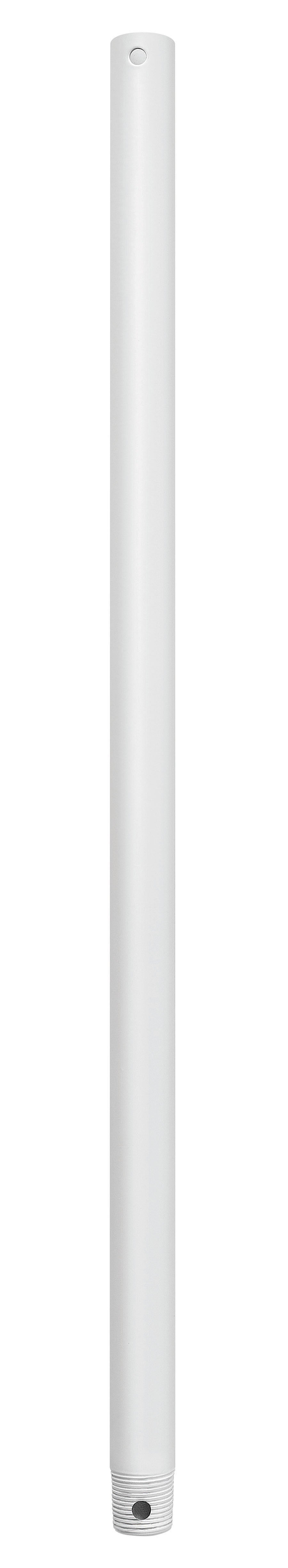 24" Downrod - Matte White