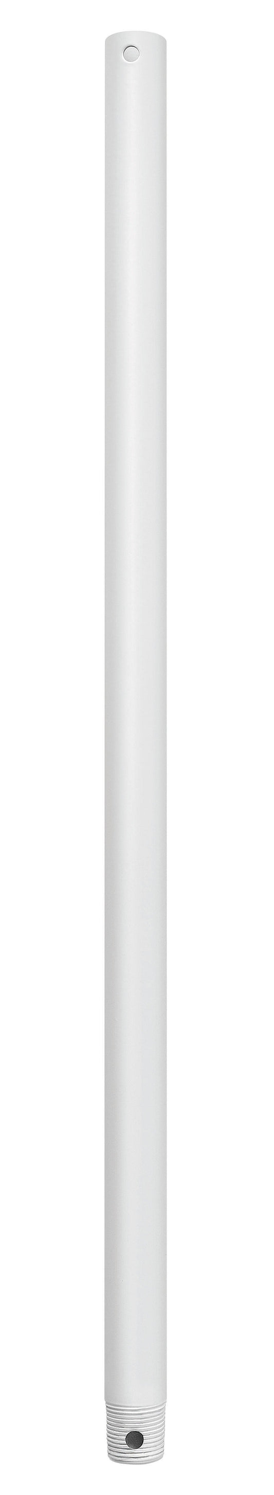 24" Downrod - Matte White